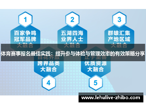 体育赛事报名最佳实践：提升参与体验与管理效率的有效策略分享